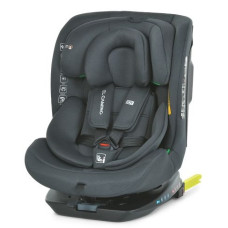 Автокрісло El Camino i-JOY ME 1205 Antracite (1шт) i-SIZE R129, зріст дит.40-150см (від народж.до 36кг або 12р.), Top Tether, isofix, 360⁰, темно-сір