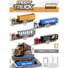 Трейлер з інерция УП 4шт №LA015-1 (41*11,2*6,5 см)