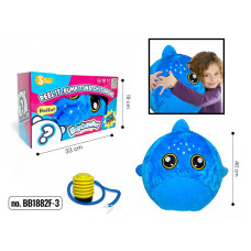 Надувний плюшевий м'яч "Акула" 50 см BB1882F-3