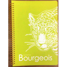 Блокнот на спіралі А5, 80 аркушів, 60 г/м2, блок у клітинку, N9627