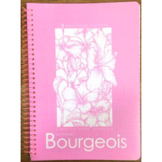 Блокнот на спіралі А5, 80 аркушів, 60 г/м2, блок у клітинку, N9625