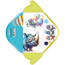 Конверт для грошей розмір 8,4 см х 16,7 см КВ 25-182