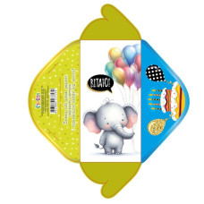 Конверт для грошей розмір 8,4 см х 16,7 см КВ 25-181