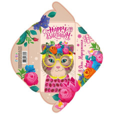 Конверт для грошей розмір 8,4 см х 16,7 см КВ 25-30