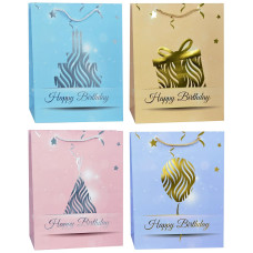 Подарунковий паперовий пакет L (31x42x12 см) 3196L