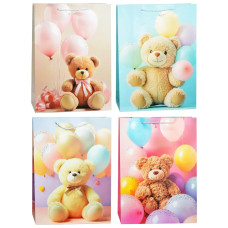 Подарунковий паперовий пакет S (18x23x8 см) 6638S