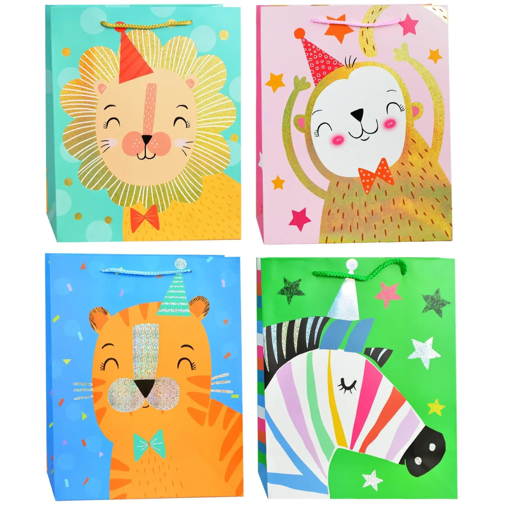 Подарунковий паперовий пакет M (25x32x11 см) 3454M