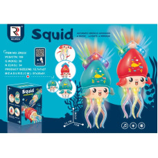 Іграшка танцюючий музичний восьминіг з підсвіткою ZR233 (108 шт)