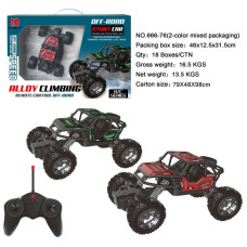 Машинка позашляховик (скелелаз) на пульті керування 666-76 (18 шт)
