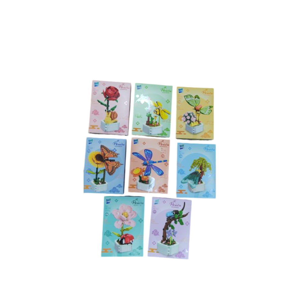 Kонструктор Квітка в коробці 103