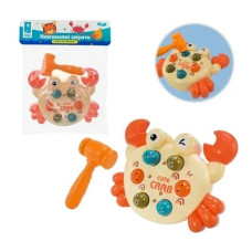 Логіка-стукалка арт. PL-725-34 (120шт/2) крабік, в комплекті молоток,р-р 21*6*16см, пакет 25*6*24,5 см