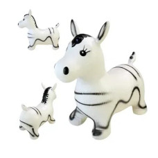 Коники-Стрибун гумовий арт. RB02 (20шт) зебра, 1300 g, 60*30 CM