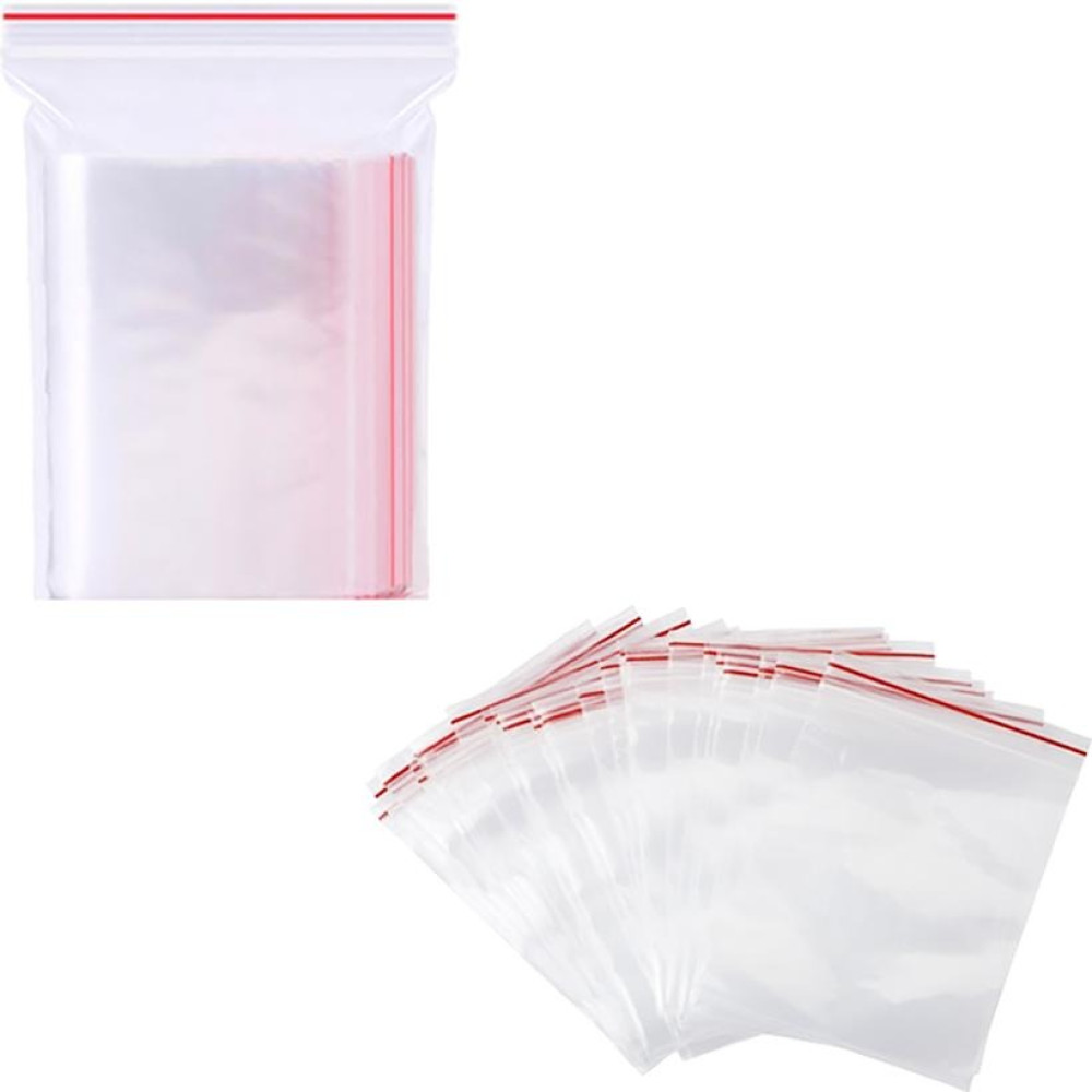 Пакети із замком 100 шт Zip-Lock 16х24 см 113243