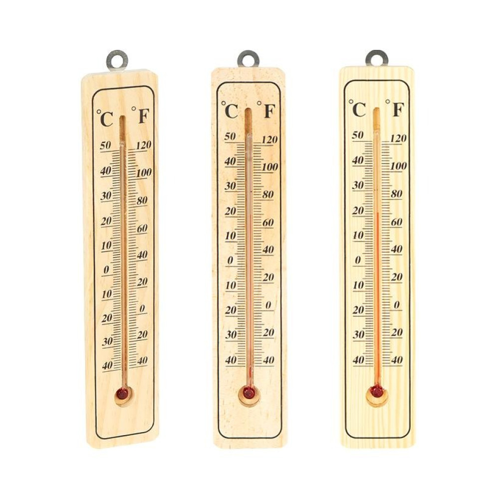 Термометр віконний дерев'яний 20x4x1 см CH089-2 (124159)