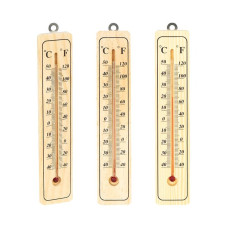 Термометр віконний дерев'яний 20x4x1 см CH089-2 (124159)