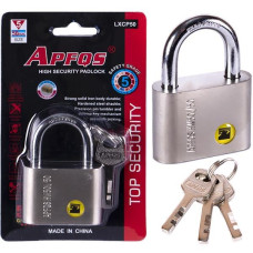 Замок навісний APFQS матовий 50 мм на блістері X2-79/LXCP50