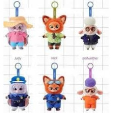Іграшка сюрприз Брелок Зоотрополіс персонаж мультфільму Disney Zootopia в коробочці 15см
