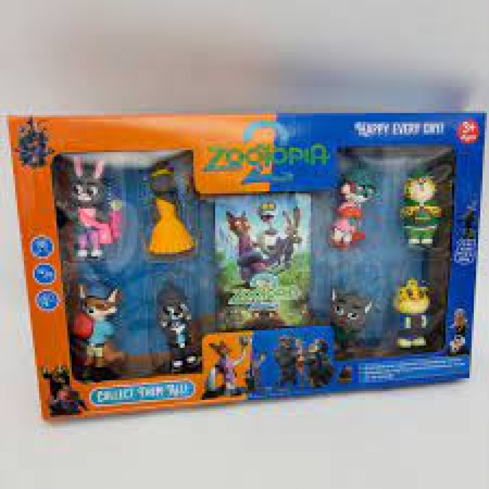 Набір фігурок Зоотрополіс в коробці  24734