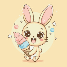 Набір для розпису "Солодкий день зайчика" 30x30 см 15617-AC