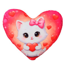 М'яка іграшка Серце Котик 00387-80