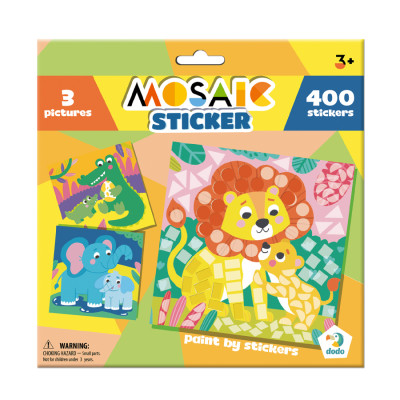 Набір для творчості. Мозаїка зі стікерами «Зоопарк»300896