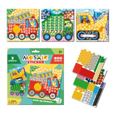 Набір для творчості. Мозаїка зі стікерами «Транспорт» 300899
