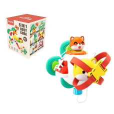 Логічна гра XQS 2089 A (80) 6 в 1, бізі-кубик, в коробці