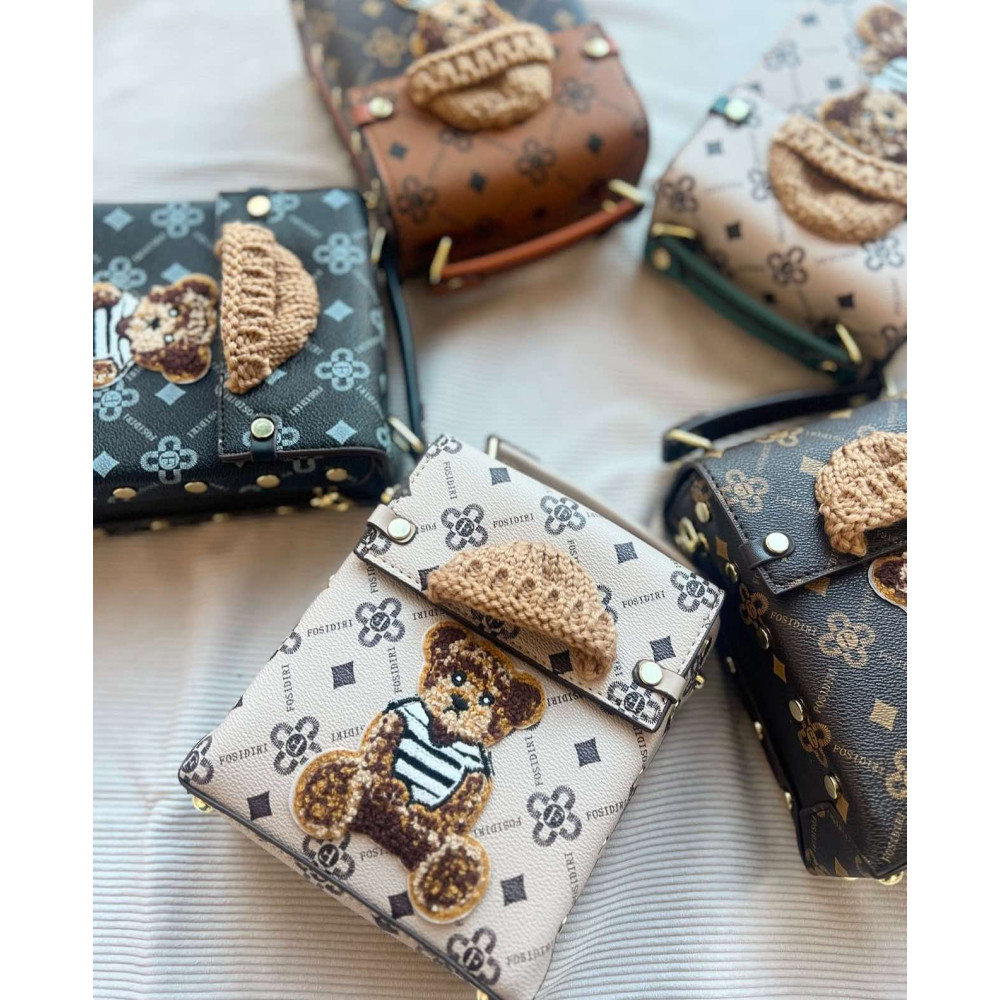 Сумка Теді в кульку з ремінцем 2230 (16*19*7)