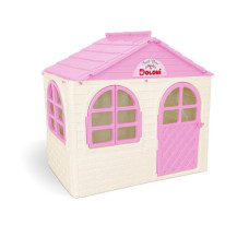 Будинок з шторками DOLONI (69*129*120см) 02550/14 Бежево-рожевий