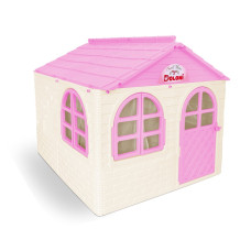 Будинок з шторками DOLONI (120*129*129)  02550/4 Бежево-рожевий
