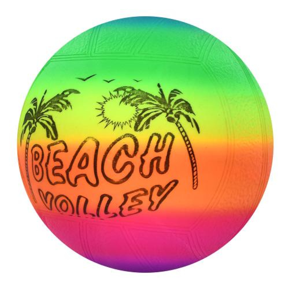 М'яч дитячий MS 4511 (240шт) 6 дюймів, веселка, 55-60г, ПВХ, у пакеті