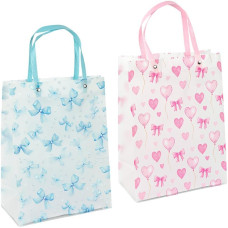 Пакет подарунковий 30х23х12 см пластиковий з ручками HL-305 (125003)