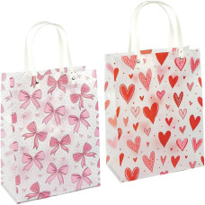 Пакет подарунковий 30х23х12 см пластиковий з ручками HL-303 (125001)