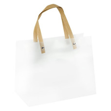 Пакет подарунковий 26х34х11 см пластиковий з ручками HL-312 (125019)