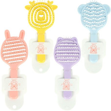 Гребінець дитячий "Звірята" масажний,скелетний 917 (124691)