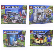 КОНСТРУКТОР Minecraft MG2108 на 78-89 уп 8шт