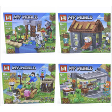 КОНСТРУКТОР Minecraft MG1332  123-129 8 шт