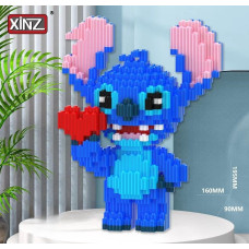 Kонструктор Стіч Піксельний 30*23см 3947дет 6827