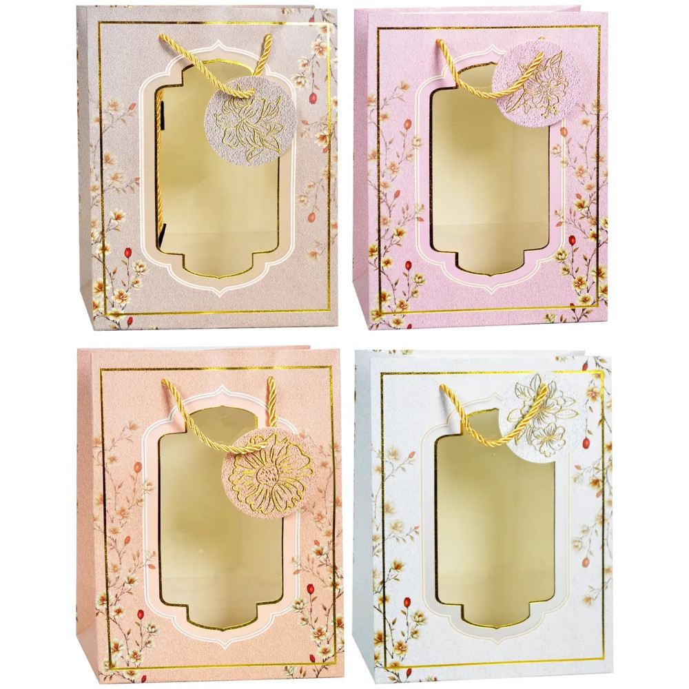 Подарунковий паперовий пакет M (25x32x11 см) 3339M