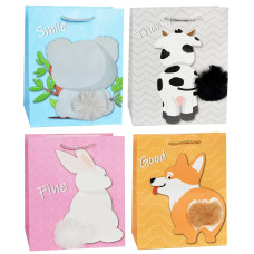 Подарунковий паперовий пакет S (18x23x8 см) 3348S