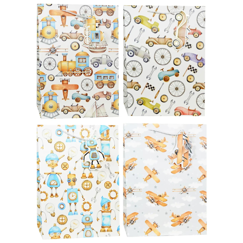 Подарунковий паперовий пакет M (25x32x11 см) 546M