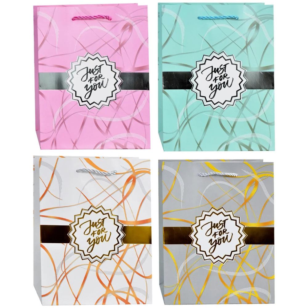 Подарунковий паперовий пакет L (31x42x12 см) 6614L