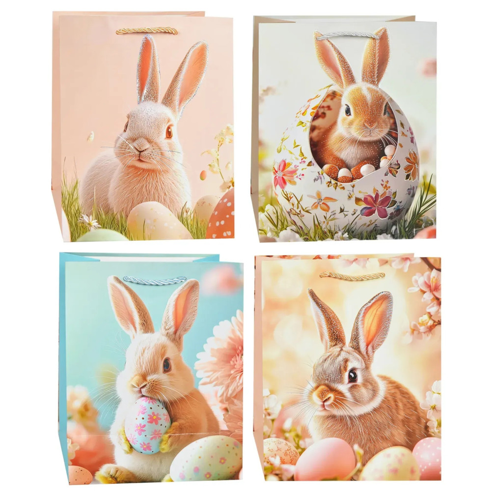 Подарунковий паперовий пакет M (25x32x11 см) 6660M