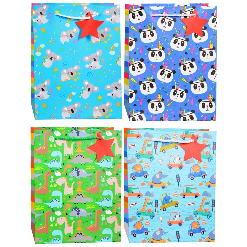 Подарунковий паперовий пакет M (25x32x11 см) 3402M