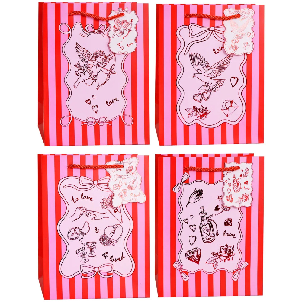 Подарунковий паперовий пакет S (18x23x8 см) 3555S