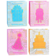 Подарунковий паперовий пакет S (18x23x8 см) 5550S