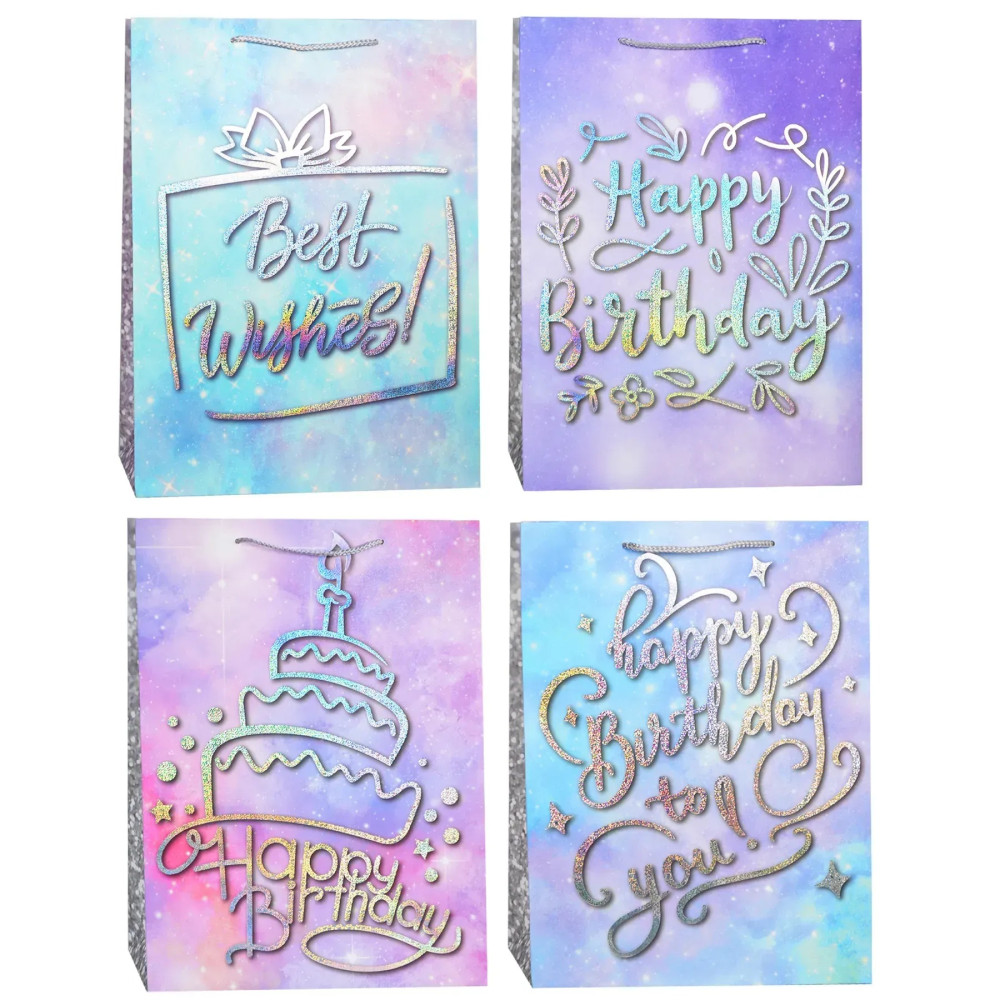 Подарунковий паперовий пакет M (25x32x11 см) 6450M