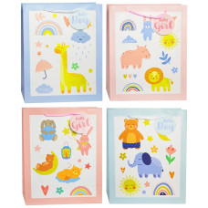 Подарунковий паперовий пакет M (25x32x11 см) 6501M