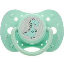 Пустушка силіконова симметрична 6m+ Діно A0588