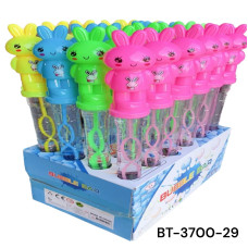 Мильні бульбашки  Зайчик 35см (уп.24) (ящ. 144) BT-3700-29